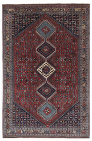 Yalameh Teppich 164X255 Schwarz/Dunkelgrau Wolle, Persien/Iran Carpetvista