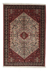  Abadeh Rug 106X158 Persian Wool Black/Brown Small Carpetvista