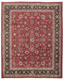  Orientalsk Sarough Fine Tæppe 225X272 Mørkerød/Brun Uld, Persien/Iran
