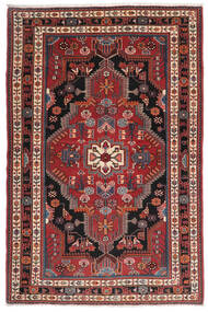  Hamadan Rug 118X178 Persian Wool Dark Red/Black Small Carpetvista