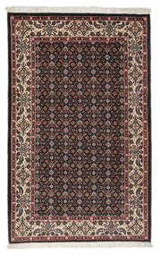 絨毯 オリエンタル ムード 80X129 ブラック/ダークレッド (ウール, ペルシャ/イラン)