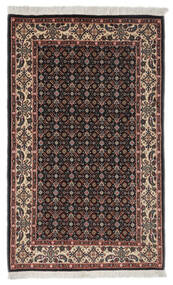 絨毯 ペルシャ ムード 79X130 ブラック/茶色 (ウール, ペルシャ/イラン)