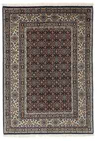  Persialainen Moud Matot 100X142 Musta/Ruskea Carpetvista