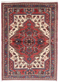 Alfombra Oriental Hamadan 118X162 Rojo Oscuro/Negro (Lana, Persia/Irán)