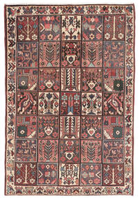 104X152 Tapete Bakhtiari Oriental Vermelho Escuro/Preto (Lã, Pérsia/Irão) Carpetvista