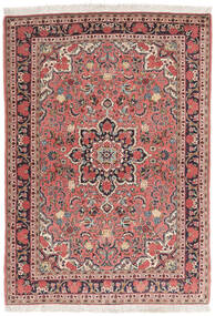  Persialainen Hamadan Matot Matto 110X160 Tummanpunainen/Ruskea (Villa, Persia/Iran)