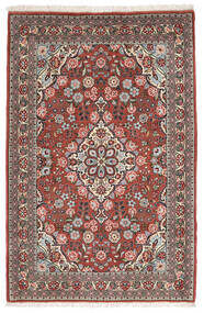  Orientalischer Sarough Teppich 113X168 Dunkelrot/Braun Wolle, Persien/Iran Carpetvista