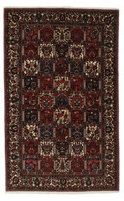 絨毯 オリエンタル バクティアリ 160X255 ブラック/茶色 (ウール, ペルシャ/イラン)