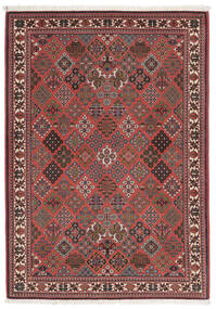  Orientalischer Meimeh Teppich 110X156 Dunkelrot/Schwarz Wolle, Persien/Iran Carpetvista
