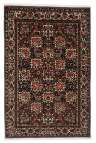 153X234 絨毯 オリエンタル バクティアリ ブラック/茶色 (ウール, ペルシャ/イラン) Carpetvista