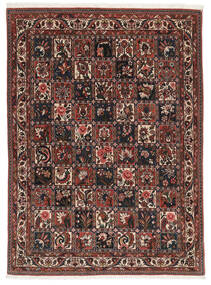 Asadabad Rug 103X143 Black/Dark Red Wool, Persia/Iran Carpetvista