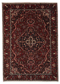  Orientalischer Bachtiar Collectible Teppich 211X300 Schwarz/Braun Wolle, Persien/Iran Carpetvista