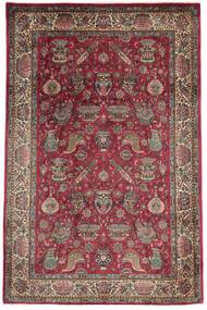 203X313 Sarough Fine Teppich Orientalischer Dunkelrot/Braun (Wolle, Persien/Iran)