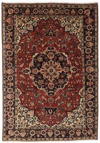  Orientalsk Bakhtiar Collectible Teppe 208X303 Svart/Brun Ull, Persia/Iran Carpetvista