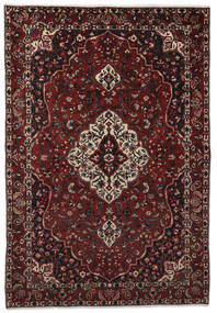 208X306 絨毯 オリエンタル バクティアリ Collectible ブラック/茶色 (ウール, ペルシャ/イラン) Carpetvista