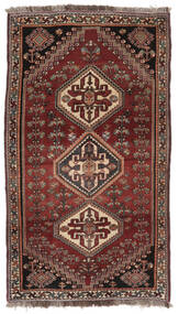  Qashqai Rug 86X150 Persian Wool Black/Brown Small Carpetvista