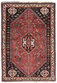 108X157 絨毯 カシュガイ オリエンタル ダークレッド/ブラック (ウール, ペルシャ/イラン) Carpetvista