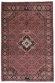 128X198 Χαλι Ανατολής Meimeh Σκούρο Κόκκινο/Μαύρα (Μαλλί, Περσικά/Ιρανικά) Carpetvista