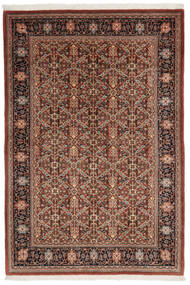  Orientalischer Sarough Teppich 143X213 Braun/Schwarz Wolle, Persien/Iran Carpetvista