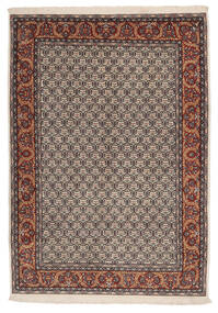  150X212 Sarough Vloerkleed Bruin/Zwart Perzië/Iran Carpetvista