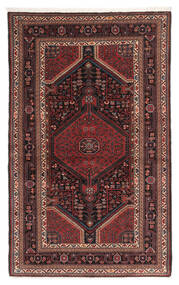 Toiserkan Rug 118X190 Black/Dark Red Wool, Persia/Iran Carpetvista