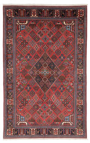  Oriental Meimeh Rug 160X262 Dark Red/Black Wool, Persia/Iran Carpetvista