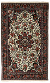  138X220 Bidjar Covor Negru/Dark Red Persia/Iran
 Carpetvista