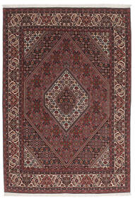  Persialainen Bidjar Zanjan Matot 174X250 Musta/Tummanpunainen Carpetvista