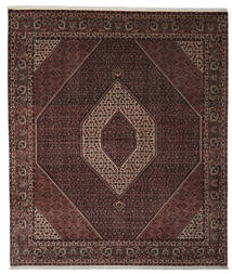 250X296 Bidjar Takab/Bukan Teppich Orientalischer Schwarz/Braun Großer (Wolle, Persien/Iran) Carpetvista