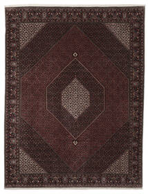 252X334 絨毯 オリエンタル ビジャー Takab/Bukan ブラック/茶色 大きな (ウール, ペルシャ/イラン) Carpetvista