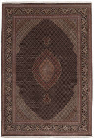 205X295 絨毯 オリエンタル タブリーズ 50 Raj 茶色/ブラック (ウール, ペルシャ/イラン) Carpetvista