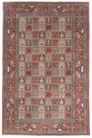  Persialainen Moud Matot 193X298 Ruskea/Tummanpunainen Carpetvista