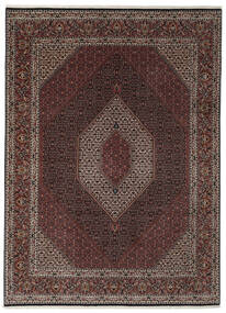 250X342 絨毯 オリエンタル ビジャー Takab/Bukan ブラック/茶色 大きな (ウール, ペルシャ/イラン) Carpetvista