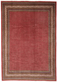  Orientalsk Sarough Mir Teppe 258X355 Mørk Rød/Brun Stort Ull, Persia/Iran Carpetvista