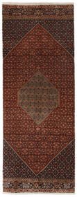 113X312 Alfombra Bidjar Takab/Bukan Oriental De Pasillo Negro/Rojo Oscuro (Lana, Persia/Irán) Carpetvista