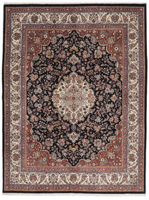 絨毯 サルーク 213X284 茶色/ブラック (ウール, ペルシャ/イラン)
