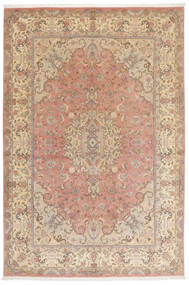 Tabriz 40 Raj Rug 203X303 Brown/Orange Wool, Persia/Iran Carpetvista