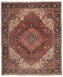  Oriental Heriz Rug 300X363 Dark Red/Brown Large Wool, Persia/Iran Carpetvista