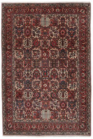  Orientalischer Bachtiar Teppich 265X393 Schwarz/Dunkelrot Großer Wolle, Persien/Iran Carpetvista