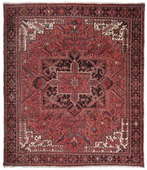 318X370 絨毯 ヘリーズ オリエンタル ダークレッド/ブラック 大きな (ウール, ペルシャ/イラン) Carpetvista