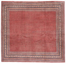  Persisk Sarough Mir Teppe 294X306 Kvadratisk Mørk Rød/Rød Stort (Ull, Persia/Iran)
