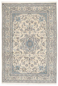  Nain Rug 200X290 Persian Wool Beige/Dark Grey Carpetvista