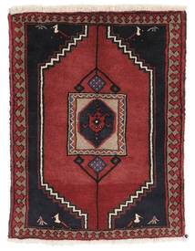 75X97 Alfombra Klardasht Oriental Rojo Oscuro/Negro (Lana, Persia/Irán) Carpetvista