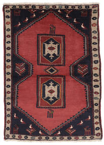 105X147 Alfombra Klardasht Oriental Negro/Rojo Oscuro (Lana, Persia/Irán) Carpetvista
