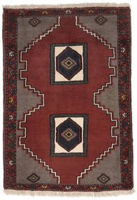 87X126 Alfombra Oriental Klardasht Negro/Rojo Oscuro (Lana, Persia/Irán) Carpetvista