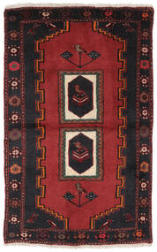 95X160 Kelardasht Rug Oriental Black/Dark Red (Wool, Persia/Iran) Carpetvista