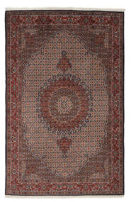Moud Rug Rug 195X303 Black/Brown Wool, Persia/Iran Carpetvista