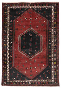  Kelardasht Rug 198X290 Persian Wool Black/Dark Red Carpetvista
