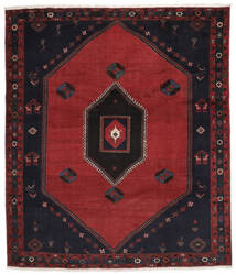 252X293 Alfombra Klardasht Oriental Negro/Rojo Oscuro Grande (Lana, Persia/Irán) Carpetvista