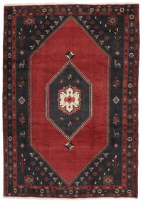  Persian Kelardasht Rug 204X290 Black/Dark Red Carpetvista